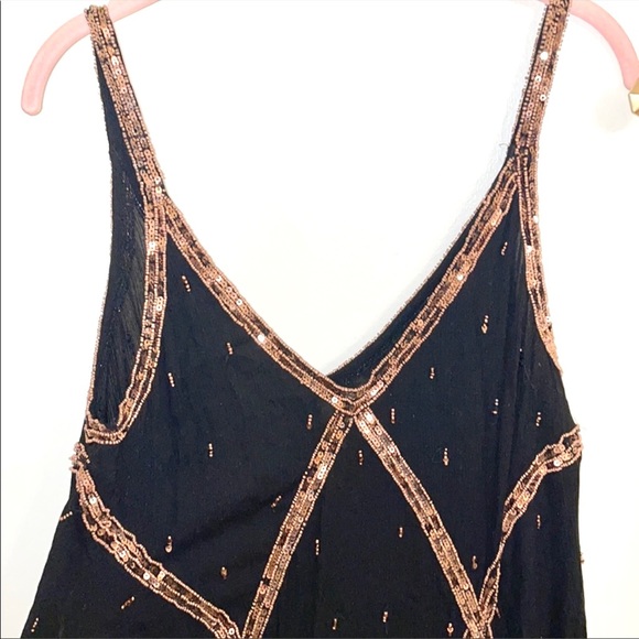 Free People Sequin Slip Dress - Picture 2 of 6